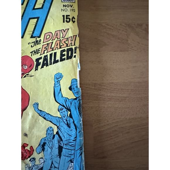 DC Comics, The Flash #192 /.15 issue 1969 Fair/Good Batman & Robin VTG - Picture 6 of 11